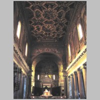 Basilica di Santa Maria in Trastevere di Roma, photo rene boulay, Wikipedia.jpg